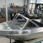 Heavy Duty Aluminum Boat Fabrication Reliable Marine Grade 5086 Hull Flat Bott...