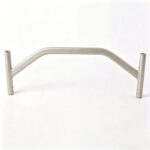 Custom TIG Welding Aluminum Grab Bar with Robust Sandblasted Powder Coating fo...