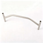 Custom TIG Welding Aluminum Grab Bar with Robust Sandblasted Powder Coating fo...