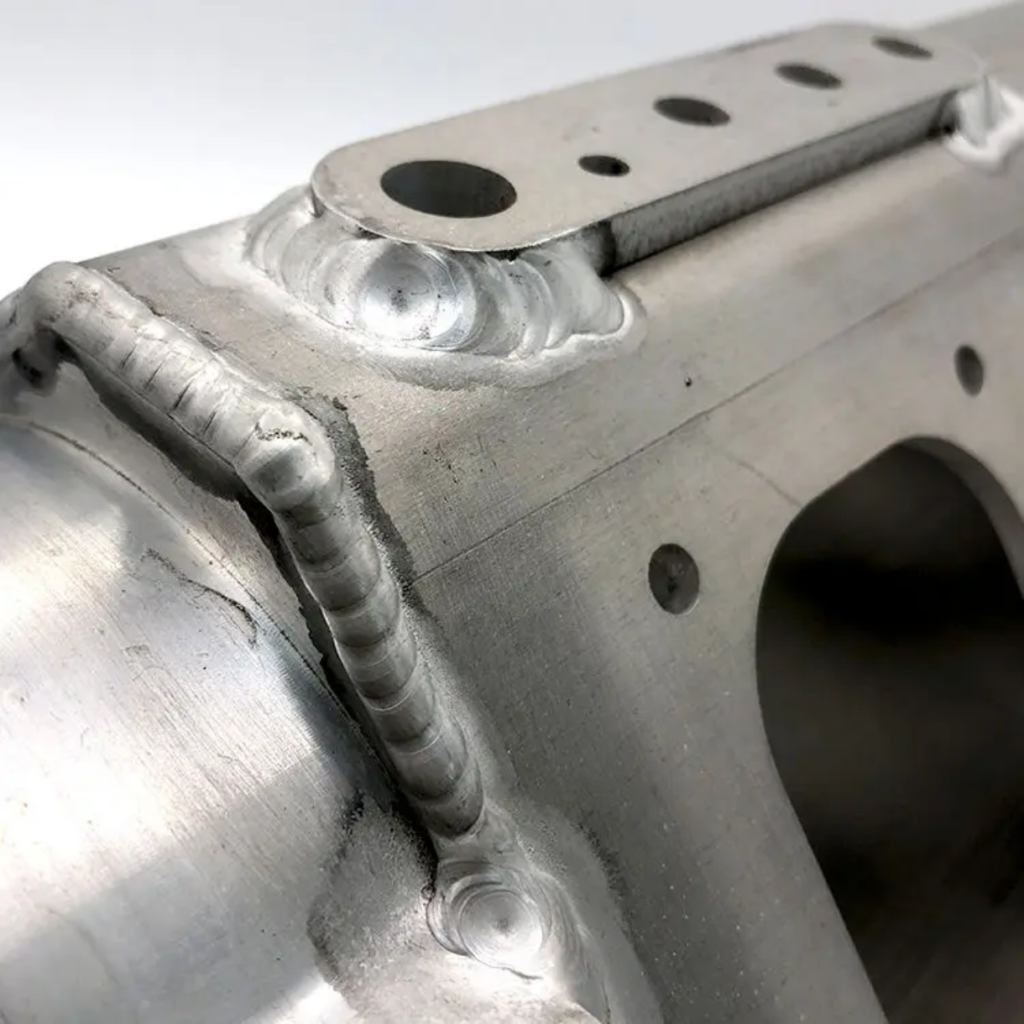 TIG Welding Aluminum Engine Block with Reinforced Durability for Racing & Performance Engines