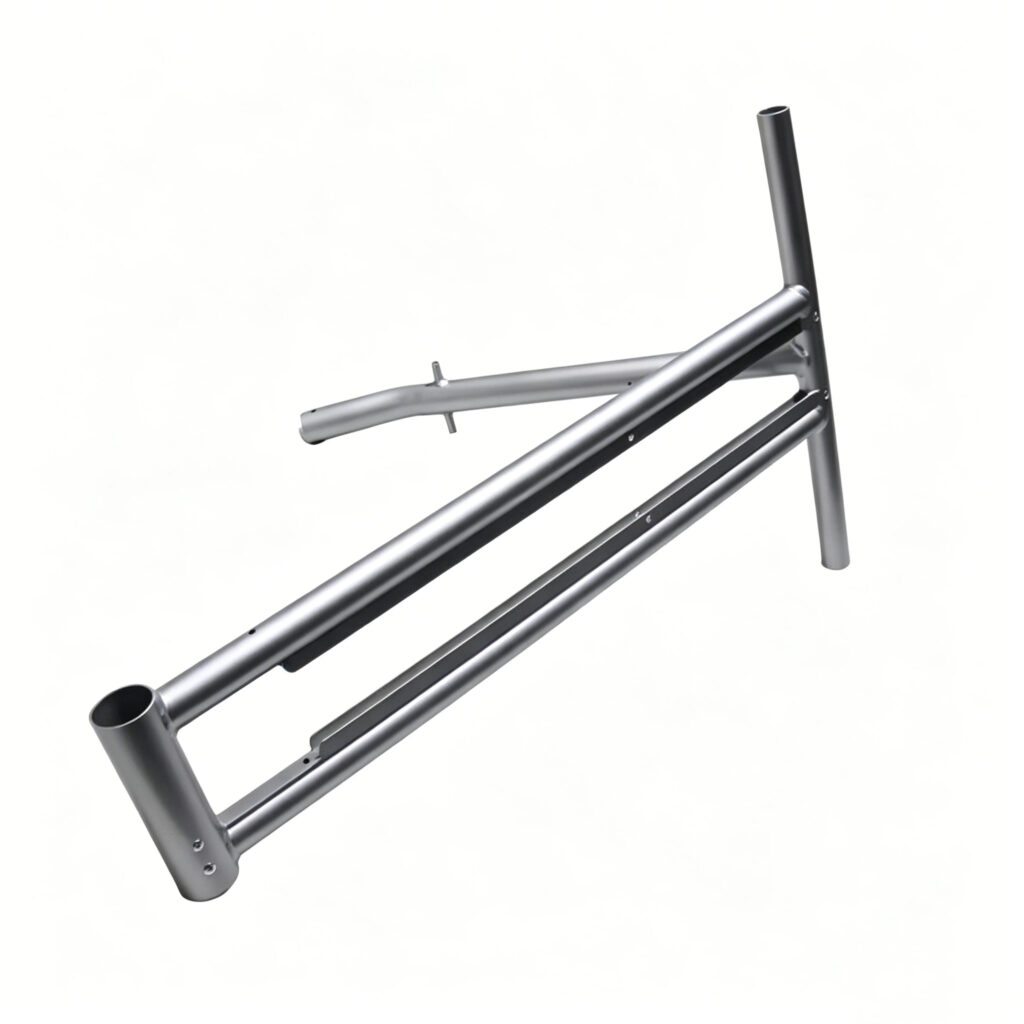 Lightweight rigid aluminum wheelchair frames with precision TIG welding and reinforced load-bearing structure for medical and mobility applications