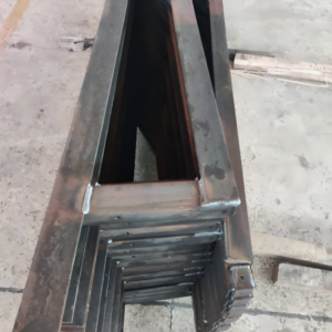 Custom Stable Light Steel Frame Structure MIG Welding Service with 8 Load Rati...