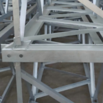 Tig Welded Steel Frame Welding Service 3mm Wall Thickness with Professional Gr...