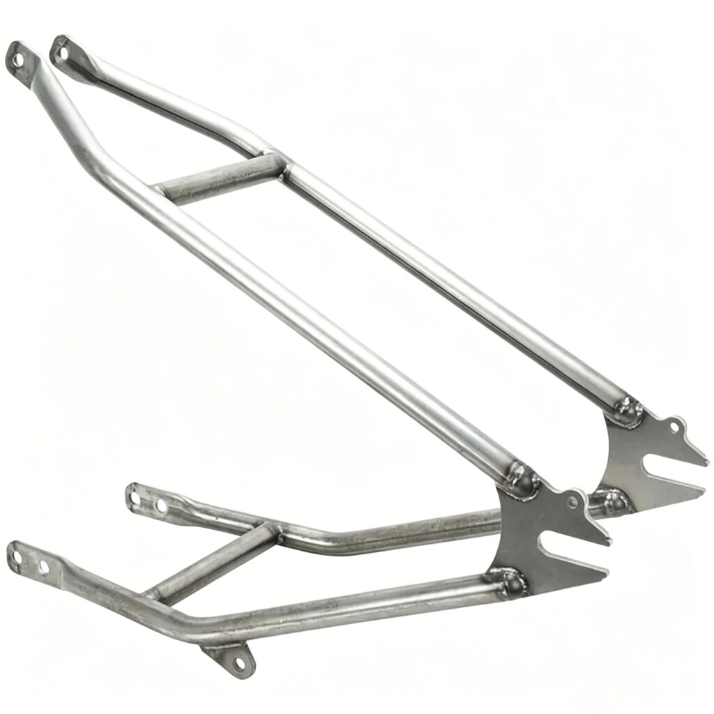 Zero Deflection Welded Steel Frame Extremely High Rigidity Vibration Damping C...