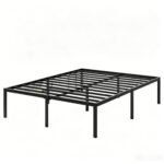 Reliable Welded Steel Bed Frame No Wobble Bolts Free Assembly Heavy Duty Truck...