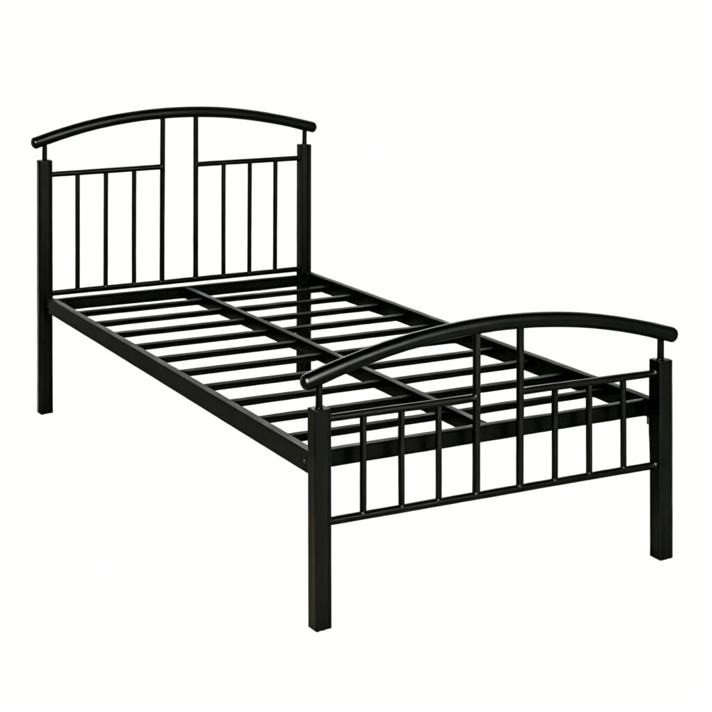 welded-steel-bed-frame