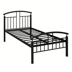 Reliable Welded Steel Bed Frame No Wobble Bolts Free Assembly Heavy Duty Truck...