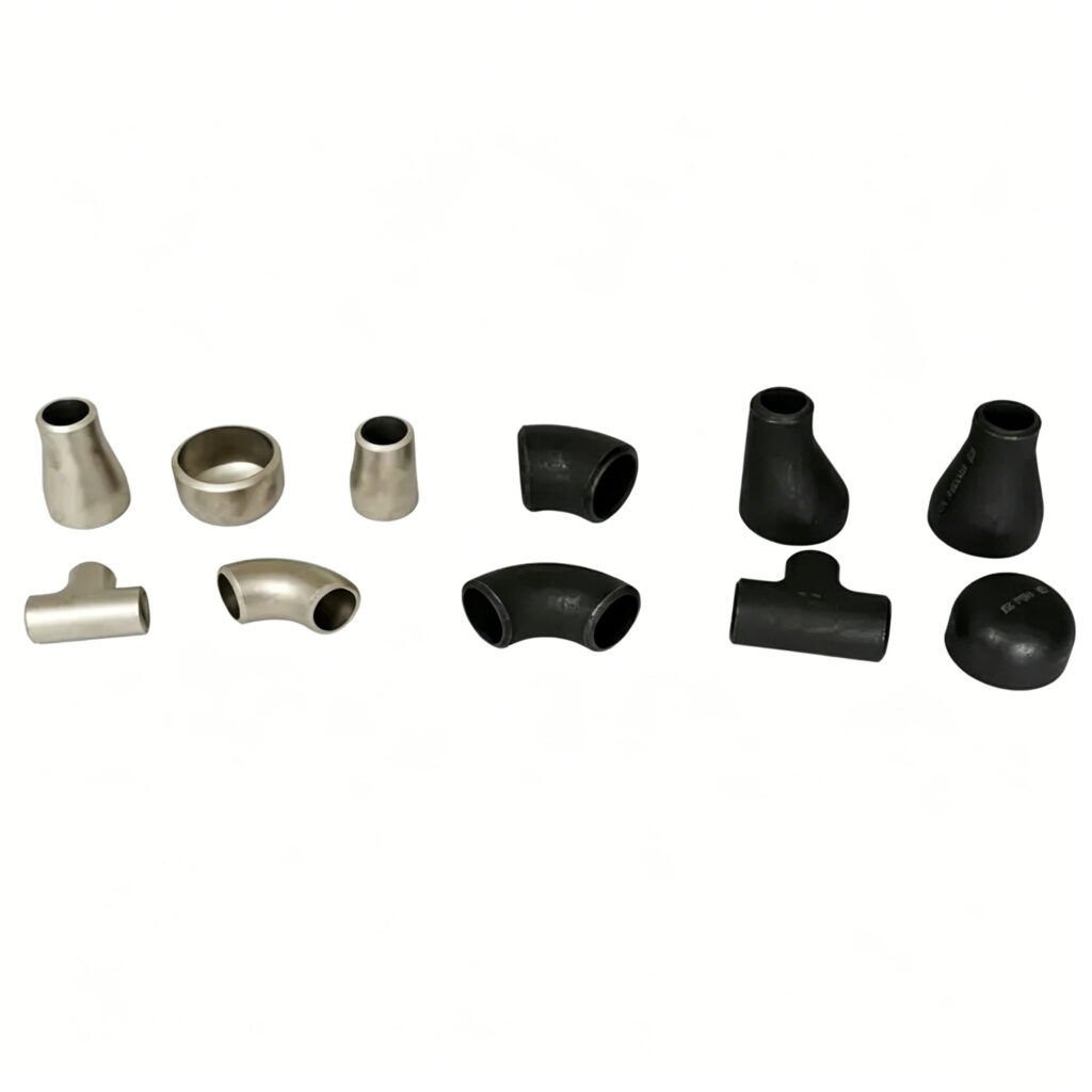 Reliable Butt Weld Fittings Seamless Flow High Pressure Rated Schedule 10 40 8...
