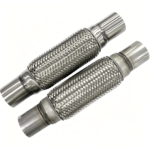 Exhaust Pipe with Flange – Premium 4 Bolt 304 Stainless with Professiona...