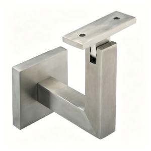 Stable Handrail Post Bracket Instant 5 Degree Welding Service for Stair String...