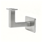 Stable Handrail Post Bracket Instant 5 Degree Welding Service for Stair String...