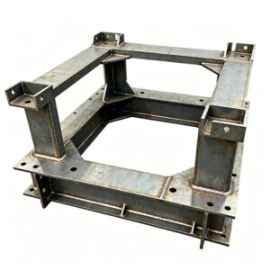 Heavy Duty Carbon Steel Welding Extremely Reliable Tensile Impact Resistant Mining Chassis Conveyor Roller Frame Heavy Equ...