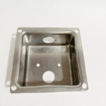 Custom Deep Drawn Mini Junction Box Corrosion Resistant Stainless Steel Stampi...
