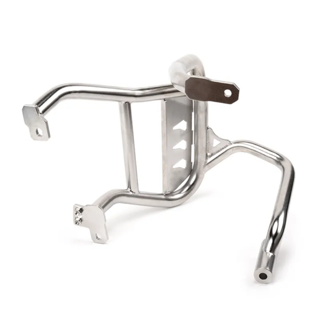 Stainless steel crash bar for motorcycle TIG welded engine guard heavy duty protection