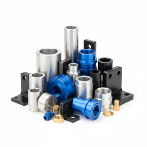 Custom CNC Aluminum Parts with Hard Anodized Finish High Precision OEM Compone...