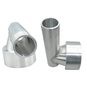 eavy Duty TIG Welded Aluminum Tube Connector with Precision Machined Sleeves for Structural Support and Industrial Framework Applications