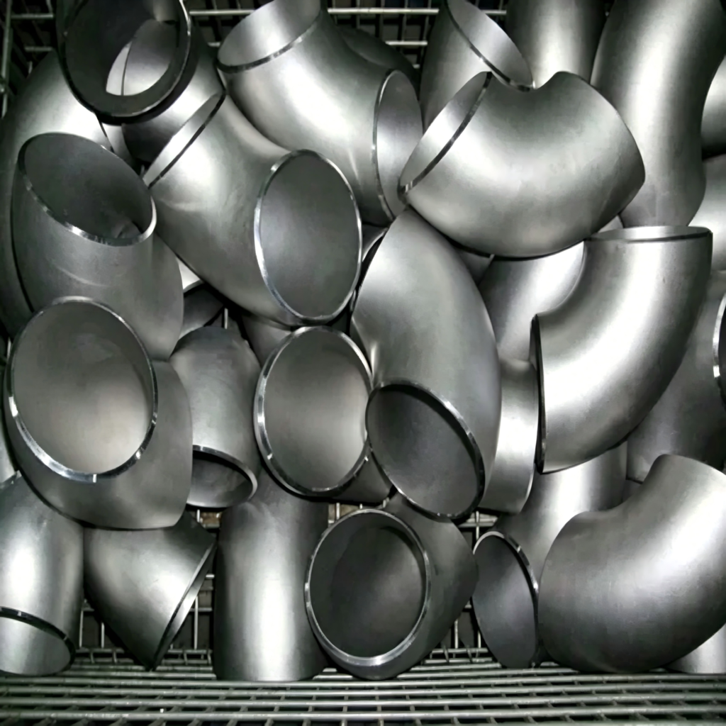 Precision fabricated Duplex Stainless Steel Elbow for pipe spool assemblies