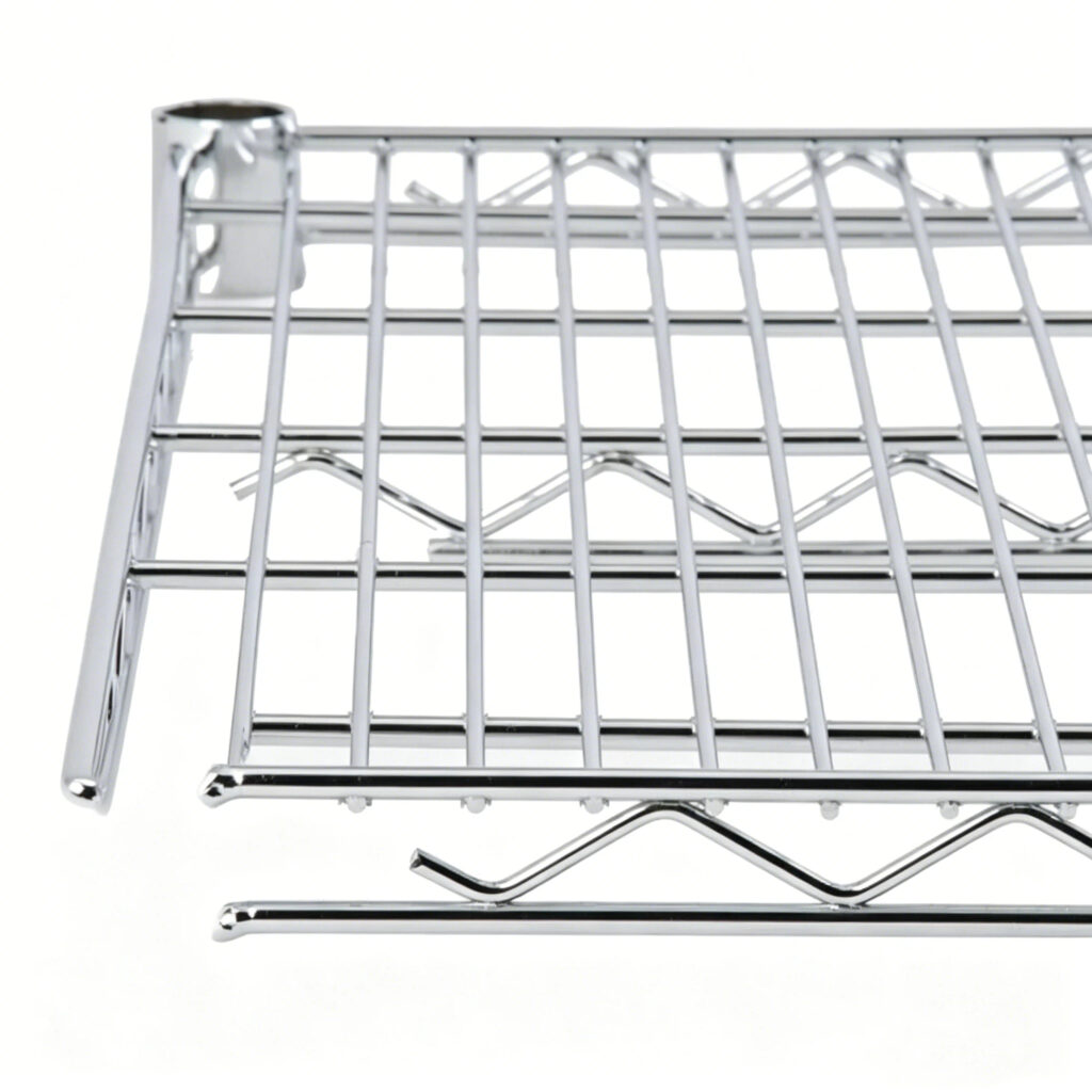 Heavy-duty industrial shelving with wheels for workshop parts