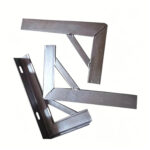 Rigid Accurate Welding Angle Bracket Perfect 90 Degree Square Edge Structural Support Corner Joint Assembly CNC Welding Fi...