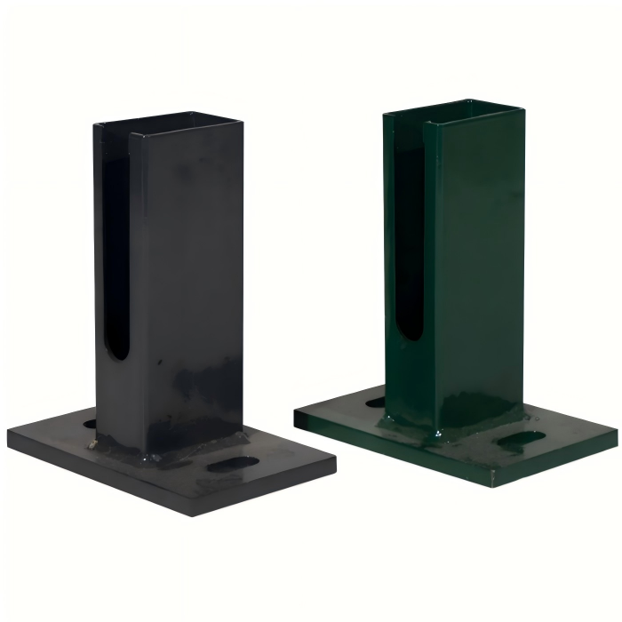 Aluminum Base Plate Revolutionary 2 Side Fillet Welding Service for Structural Columns 2 溶接された平らなアルミニウムベースプレート