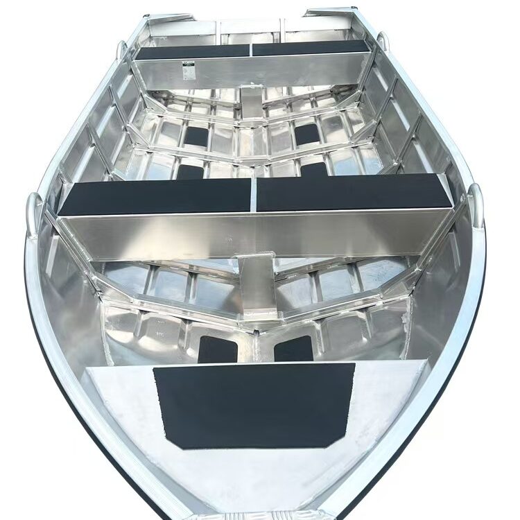 Heavy Duty Aluminum Boat Fabrication Reliable Marine Grade 5086 Hull Flat Bottom V Hull 1 Aluminum Boat Fabrication for lightweight and durable marine vessel construction