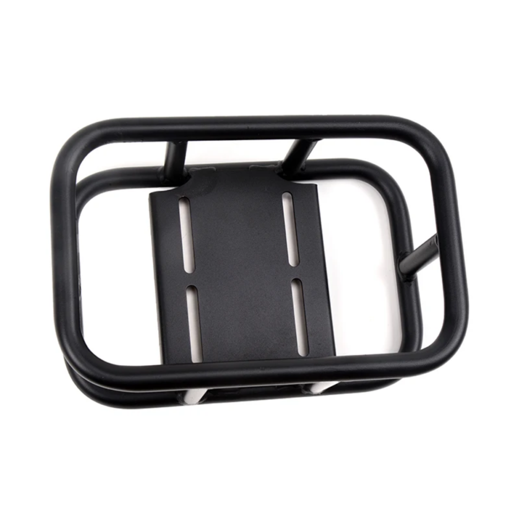 Aluminum Welded Motorcycle Rear Luggage Rack with Heavy Load Capacity and Black Powder Coated Protection 6 높은 하중 용량의 블랙 파우더 코팅 알루미늄 모터사이클 화물 랙