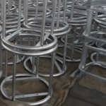 Pumpengrundgestell mit kundenspezifischem Rohrbiegedesign für schwere industrielle Pumpenträgersysteme