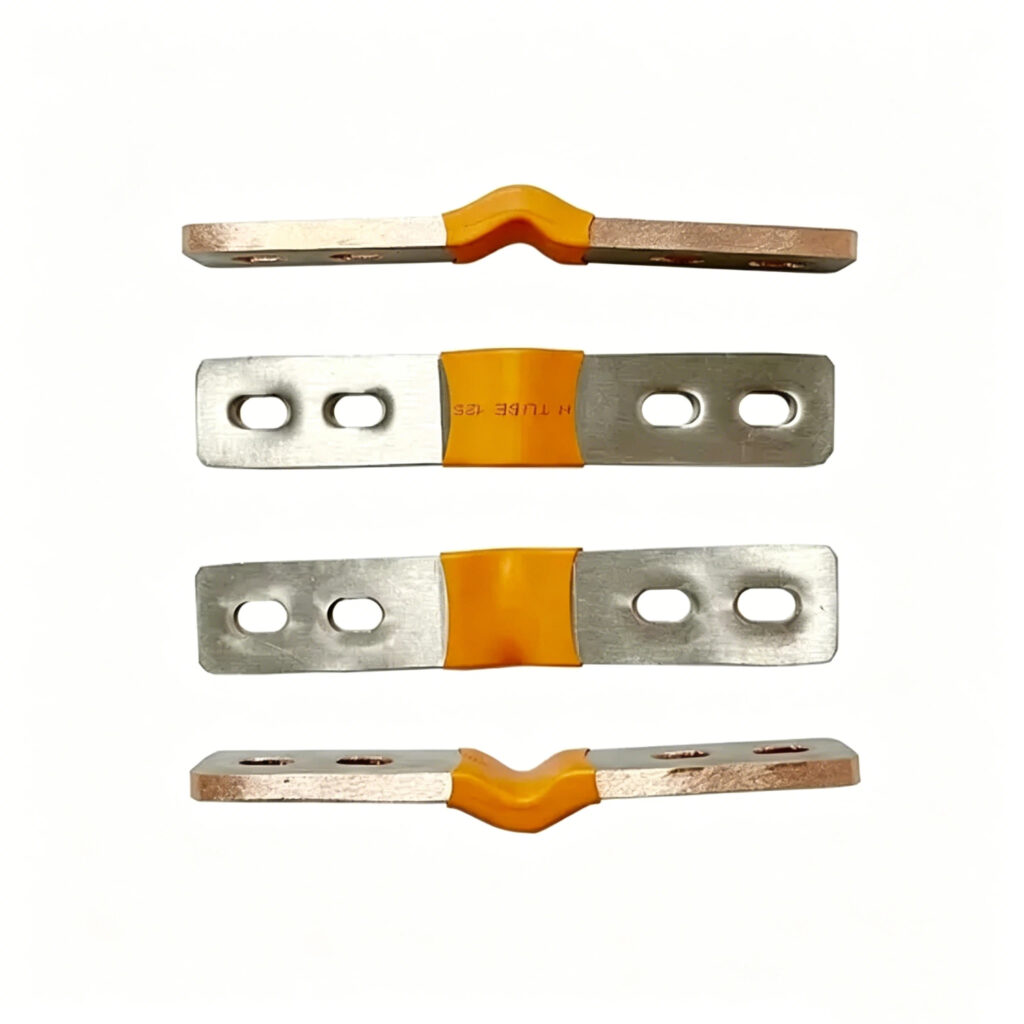 Precision Battery Busbar featuring tinned copper construction for reliable high current power distribution