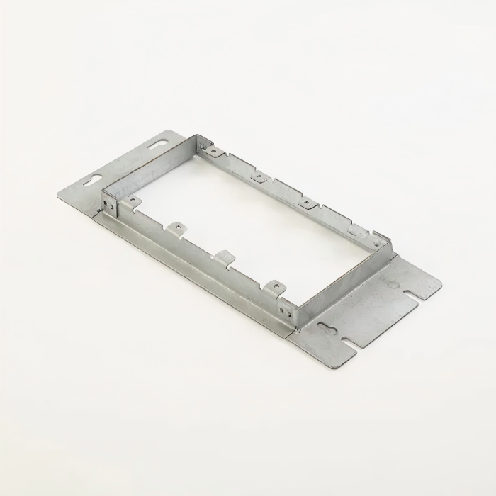 Custom Electrical Box Mounting Bracket Welding Service with 5 Adjustable Sizes for Secure Installation 1 Electrical Box Mounting stamped galvanized metal electrical fixture mounting bracket