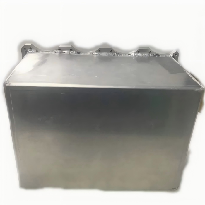 Custom Aluminum EV Battery Cooling Plate TIG Welded Assembly 2 Plaque de refroidissement de batterie EV soudée avec précision conçue pour le contrôle de température des batteries de véhicules électriques