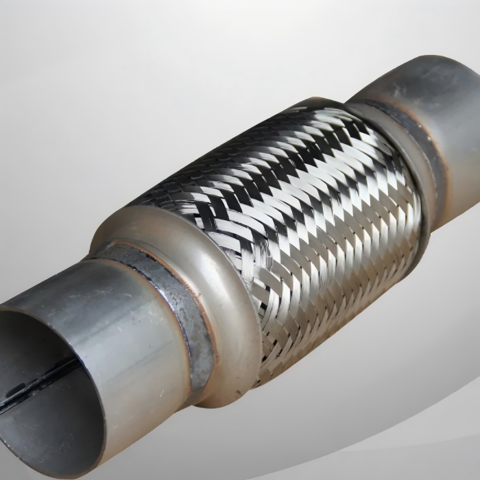 Exhaust Pipe with Flange - Premium 4 Bolt 304 Stainless with Professional Welding Service 4 Профессионально сваренная выхлопная труба с фланцем для автомобильных выхлопных систем