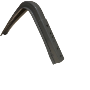 Fuel Tank Mounting Bracket grey stamped bent steel fuel tank support bracket