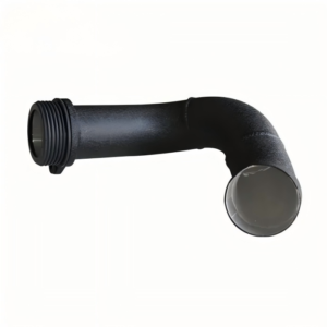 Intake Charge Pipe black coated aluminum air pipe