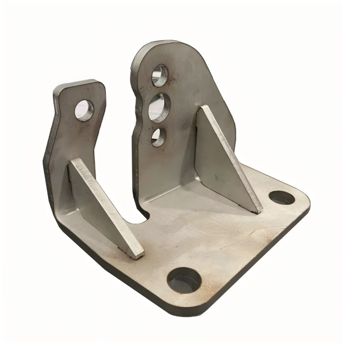 Welded steel angle bracket for industrial shelving and storage racks<br>