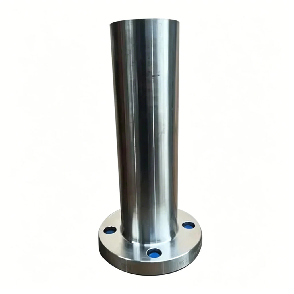 Heavy Duty Long Weld Neck Flange Extremely High Stress Relief Gradual Hub Thickness Reliable Vessel Nozzle 4 Точный кованый длинношейный фланец, обеспечивающий превосходное распределение напряжений и прочность