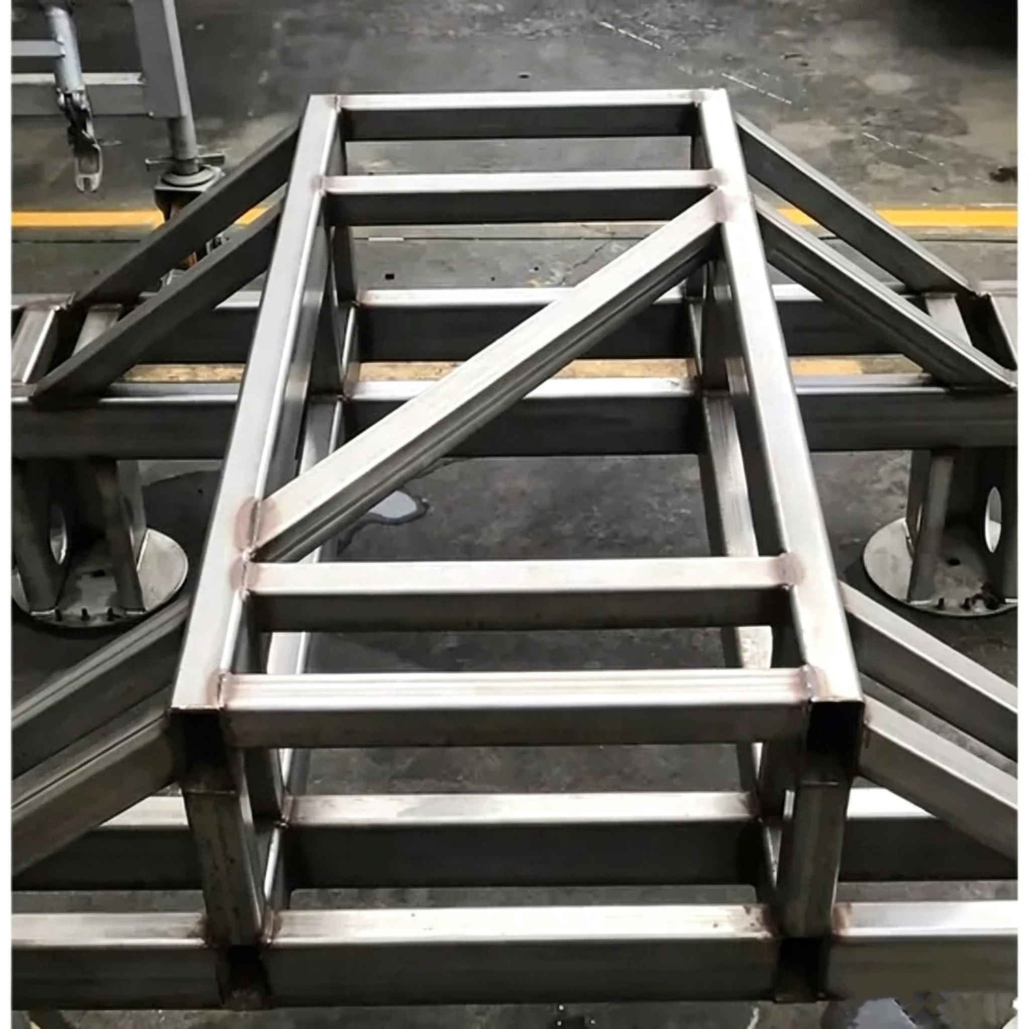 Machine Frame Rigidity Machine Frame High Rigidity Vibration Damping CNC Center Robotics Base ...