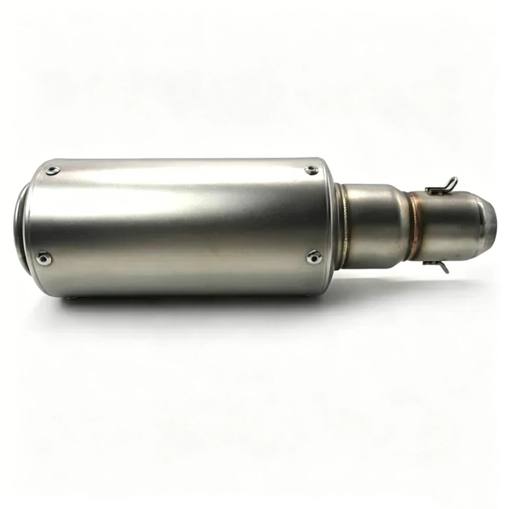 Tubo de Escape para Motocicleta 304 Acero Inoxidable Cabezal de Tubería de Arrastre Personalizado 2 Tubo de Escape para Motocicleta Personalizado con construcción de acero inoxidable resistente al calor para motos de alto rendimiento