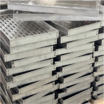 perforated aluminium baking tray stacked bulk oven trays
