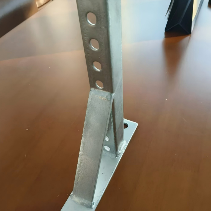 Reinforced Steel Corner Bracket Welding Service 1 2 Inch Thick 304 Stainless w...