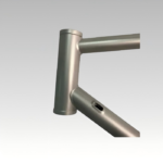 Precision bent Road Bike Steel Frame with strong structure and lightweight riding design