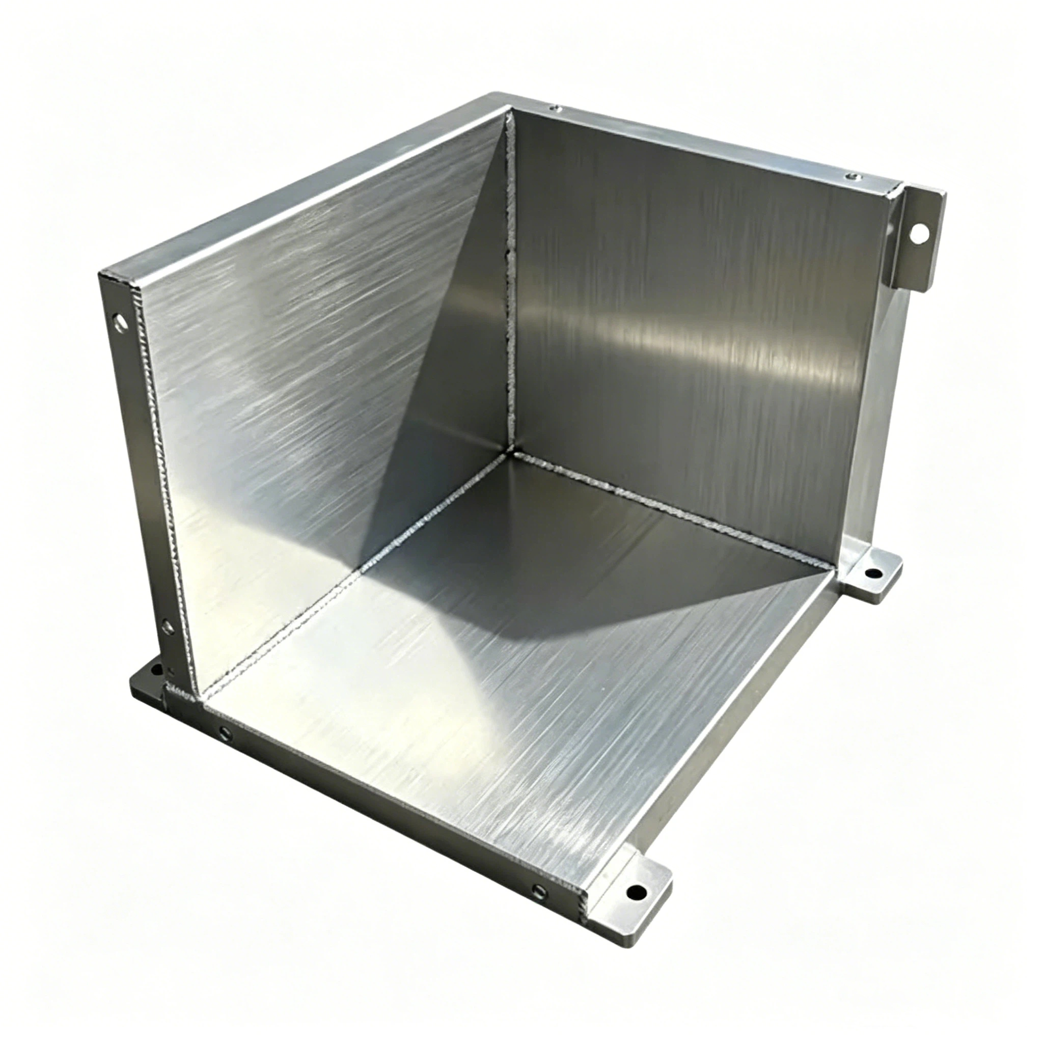 Compact High Reliable Sheet Metal Housing for Control Boxes 1 5mm Thickness 5 Surface Finishes Welding Service Custom Cutouts Available 2 Heavy-gauge sheet metal housing with powder-coated surface finish