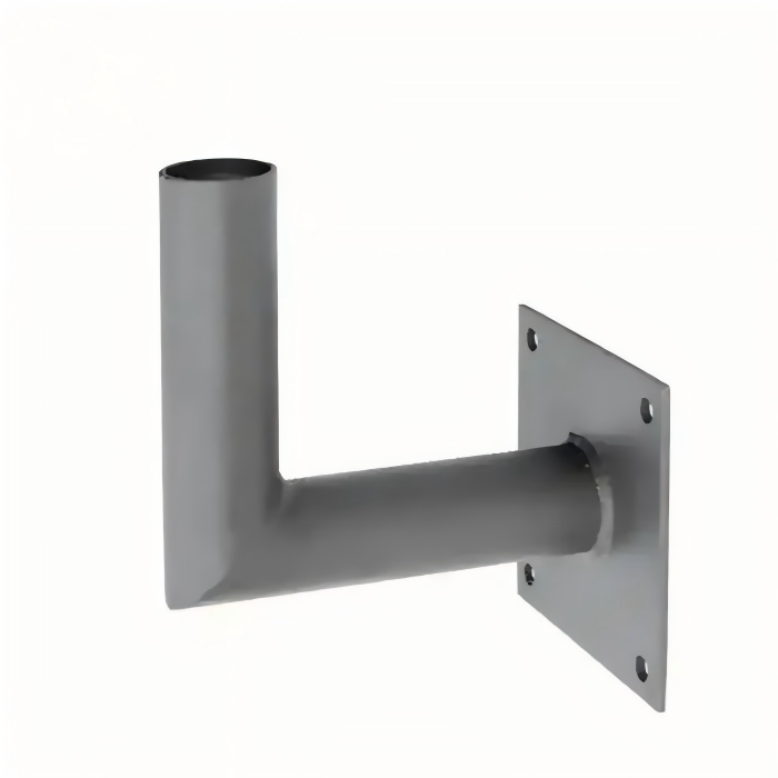 Solar light mounting bracket with swivel joint for optimal sun exposure