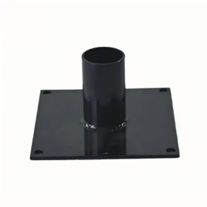 Solar light mounting bracket for pole and wall installation