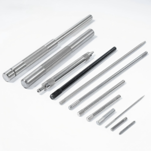 Precision Spline Shafts machined from 17-4 PH stainless steel for industrial drive systems