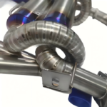 Titan-Kat-Back-Abgasanlage mit Präzisionsschweißung und Hitzeschild-Design für rennbereite Abgassysteme