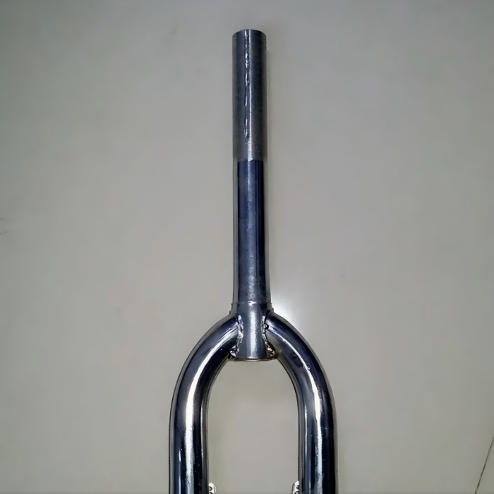 Superior Titanium Mountain Bike Fork TIG Welding Service Assembly 4 Titan-Mountainbike-Gabel mit präziser TIG-geschweißter Konstruktion für leistungsstarkes MTB-Fahren