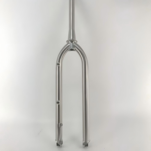 Precision Titanium Mountain Bike Fork fabrication service for custom MTB frame builds