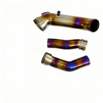 Superior Titanium Intake Pipe Welding Service 5 Layer Heat Shield Design for R...