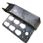 trailer frame parts galvanized square tube structural trailer joint connectors