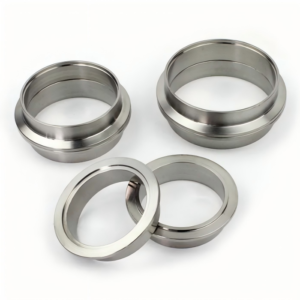 Custom V Band Flange featuring durable 304 stainless steel construction and high precision CNC machining finish